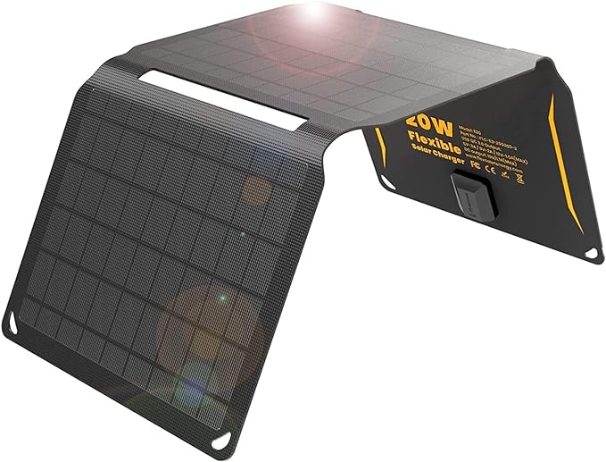 E20-20W Foldable Solar Charger